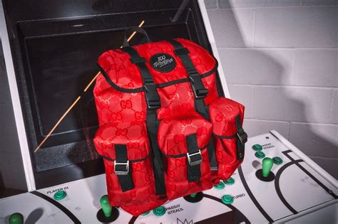 gucci 100 thieves backpack|100 thieves Gucci bag.